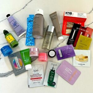 A bag of cosmetic samples!